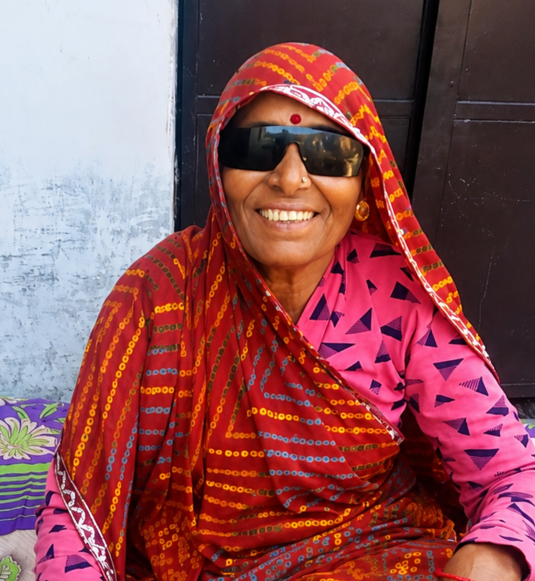Santara Devi From darkness to light, with courage and care